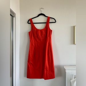 JCrew Orange Dress